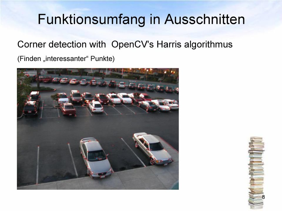 detection with OpenCV's