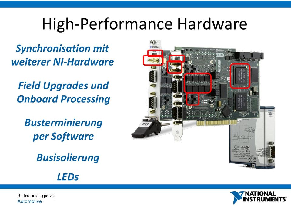 NI-Hardware Field Upgrades und