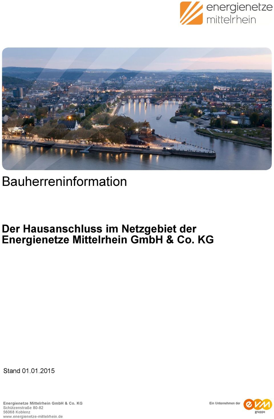 01.2015 Energienetze Mittelrhein GmbH & Co.