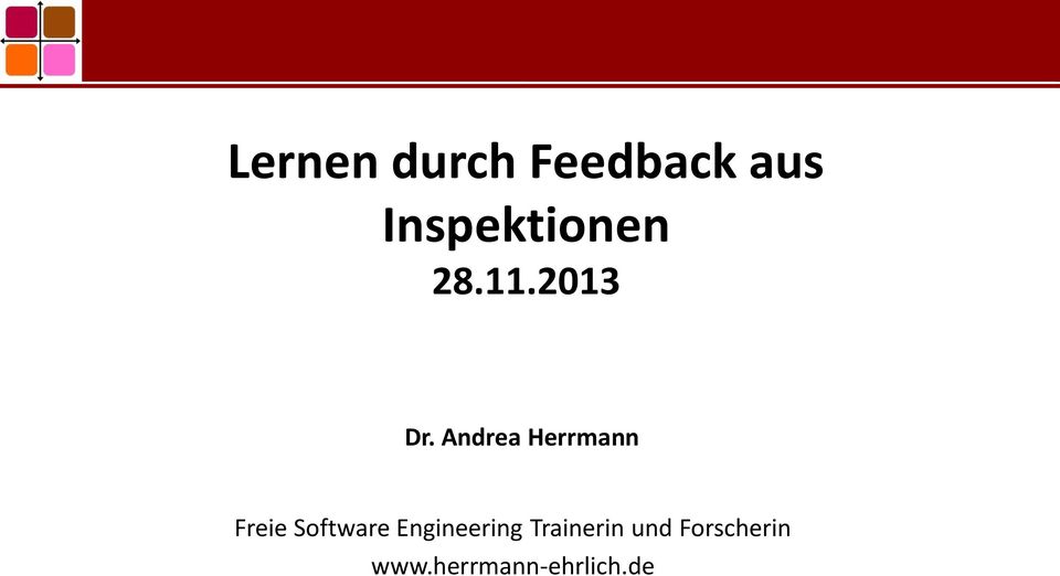 Andrea Herrmann Freie Software