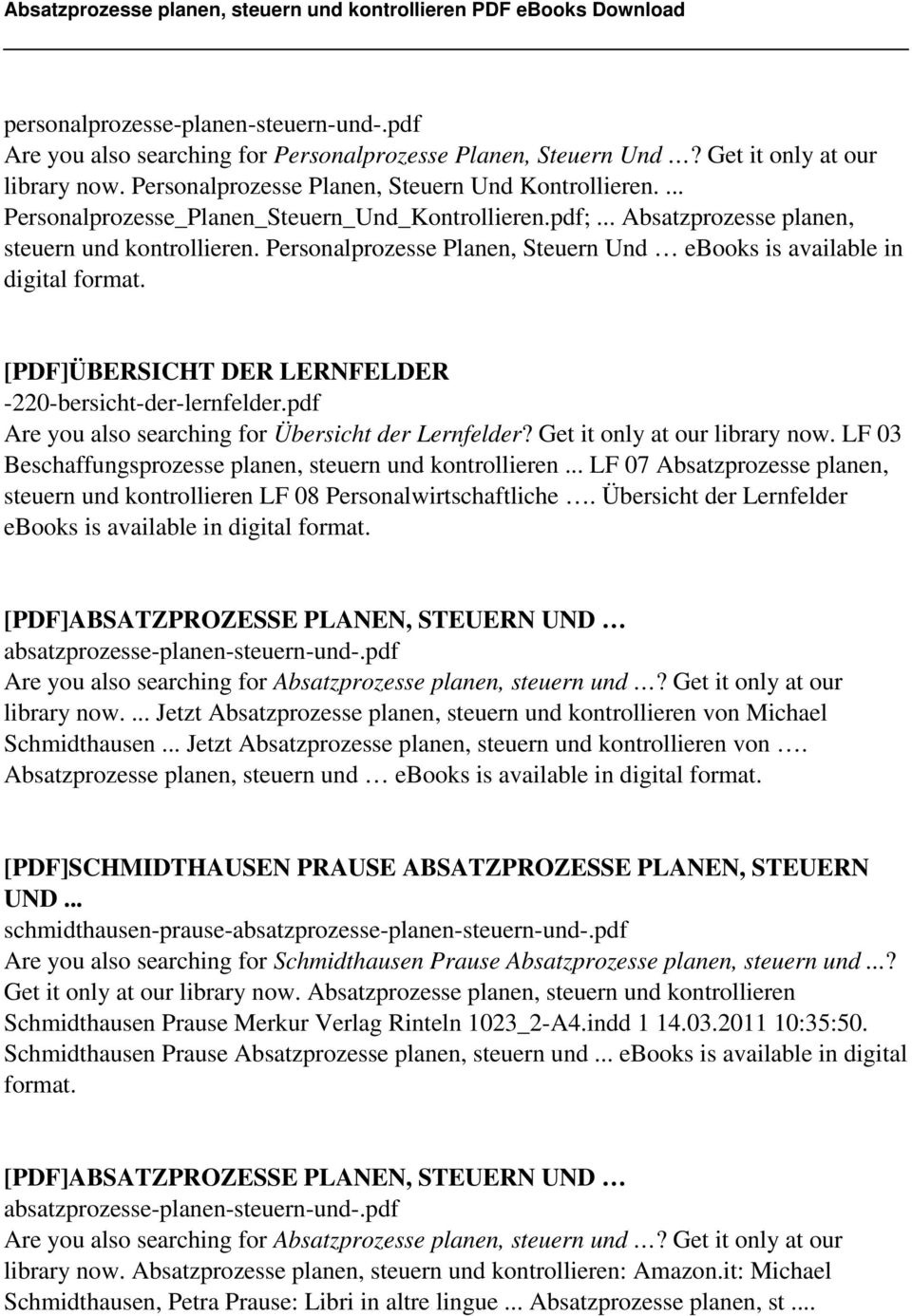 [PDF]ÜBERSICHT DER LERNFELDER -220-bersicht-der-lernfelder.pdf Are you also searching for Übersicht der Lernfelder? Get it only at our library now.
