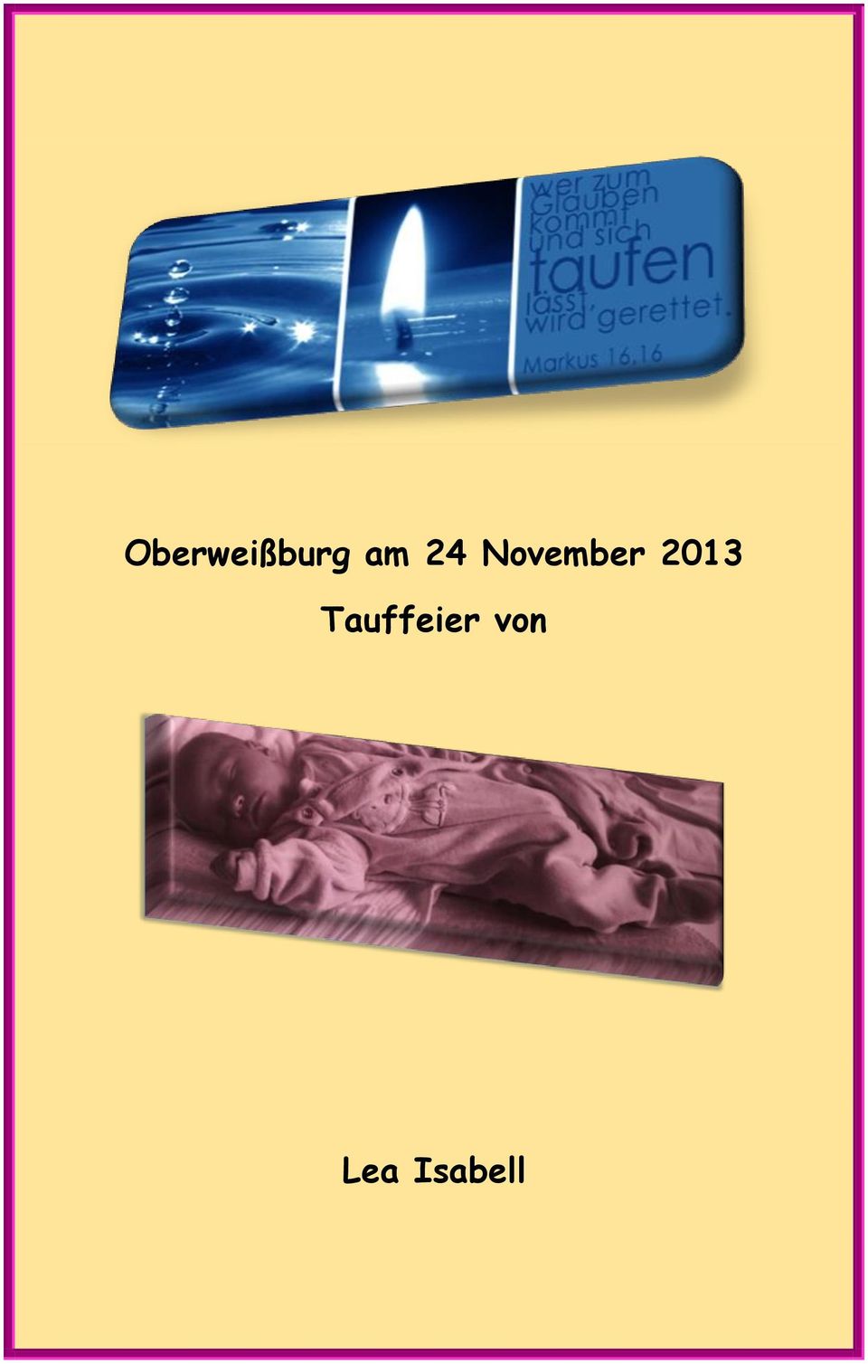 2013 Tauffeier