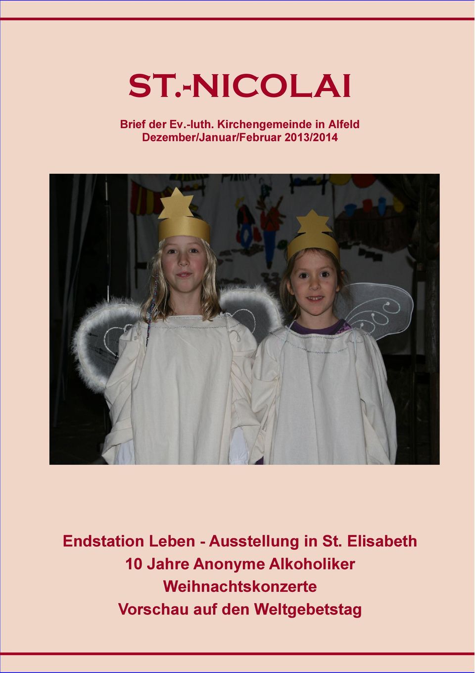 2013/2014 schri ft Endstation Leben - Ausstellung in St.