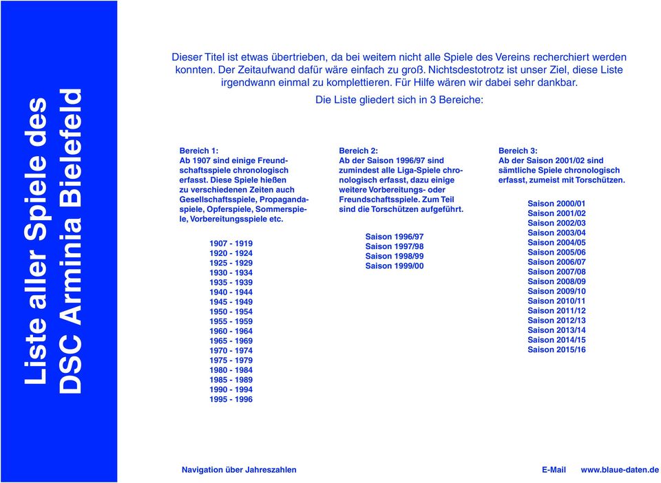 Programm 1998/99 Arminia Bielefeld Stuttgarter Kickers 