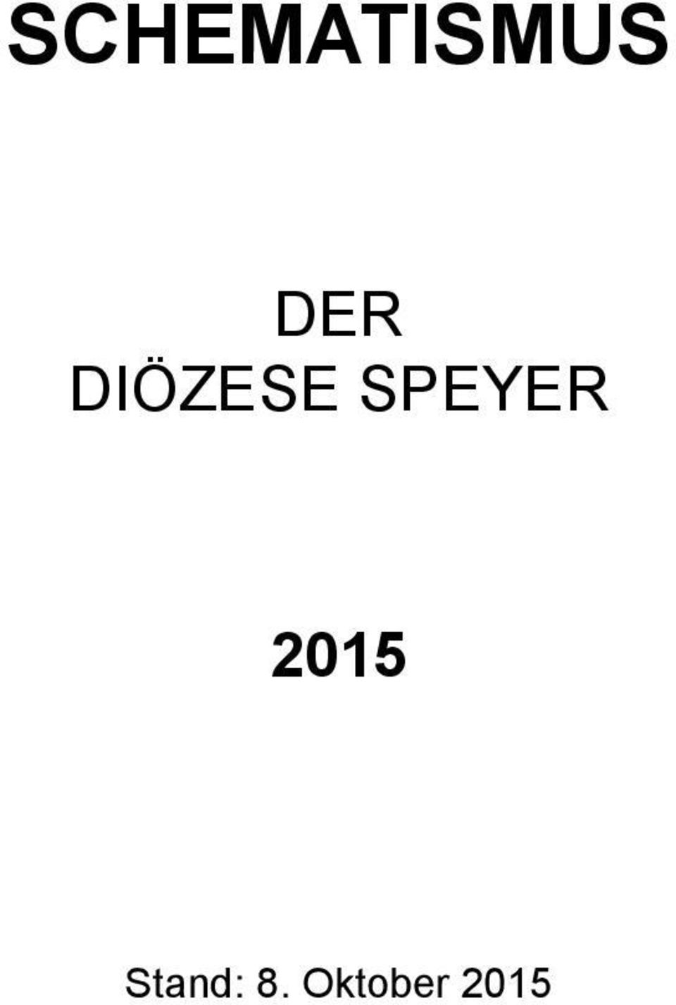 SPEYER 2015