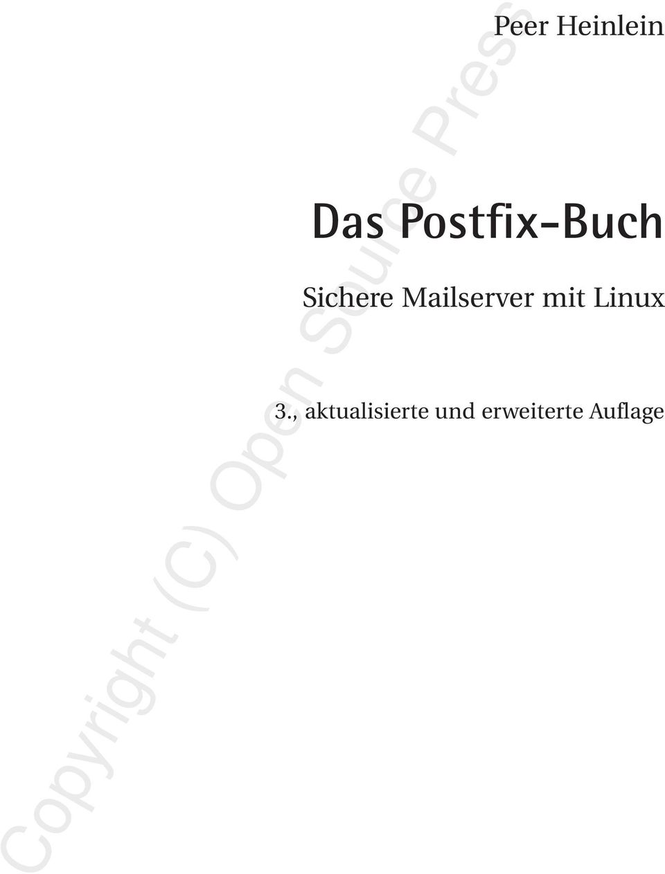 Mailserver mit Linux 3.