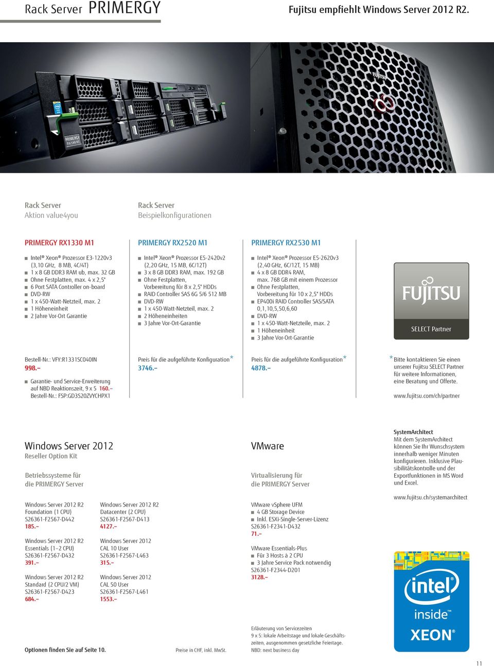 max. 32 GB Ohne Festplatten, max. 4 x 2,5" 6 Port SATA Controller on-board DVD-RW 1 x 450-Watt-Netzteil, max.