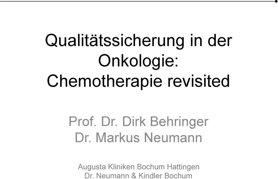 Dirk Behringer Dr.
