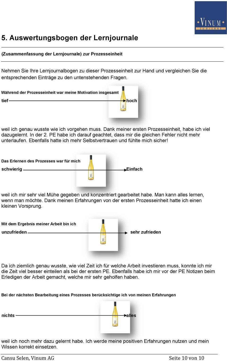 Dank meiner ersten Prozesseinheit, habe ich viel dazugelernt. In der 2. PE habe ich darauf geachtet, dass mir die gleichen Fehler nicht mehr unterlaufen.