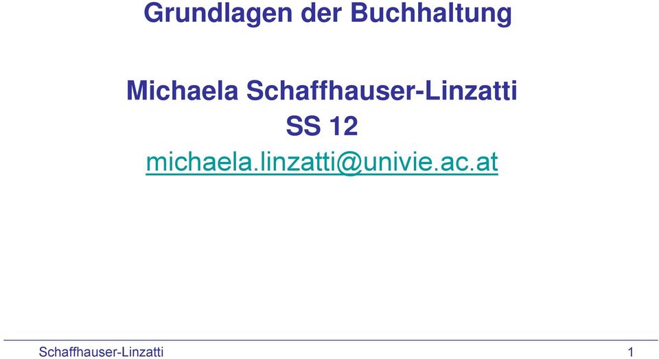 Schaffhauser-Linzatti SS 12