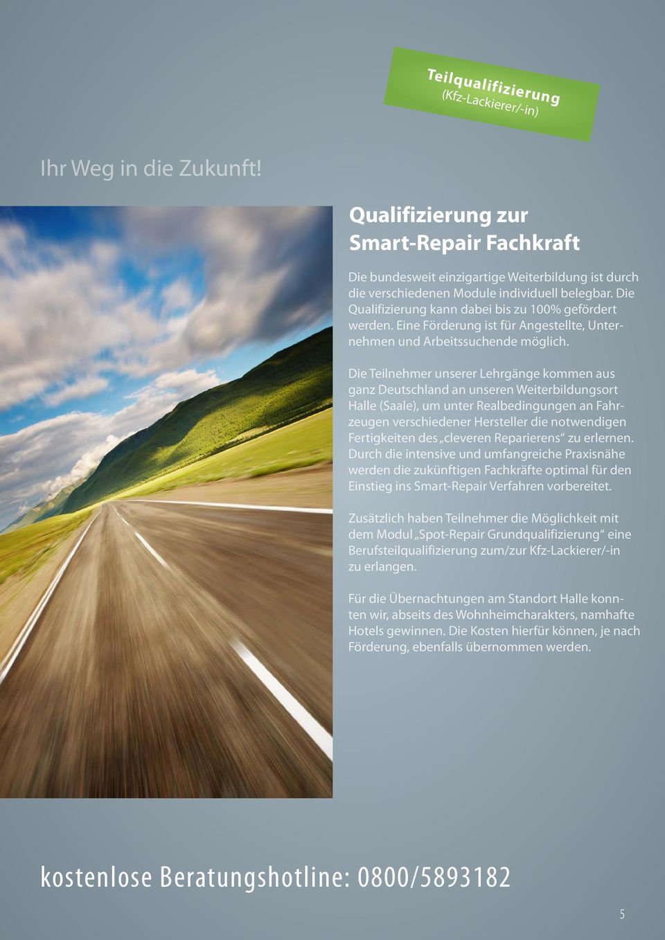DER WEG IN DIE ZUKUNFT. Qualifizierung zur Smart-Repair Fachkraft - PDF  Free Download