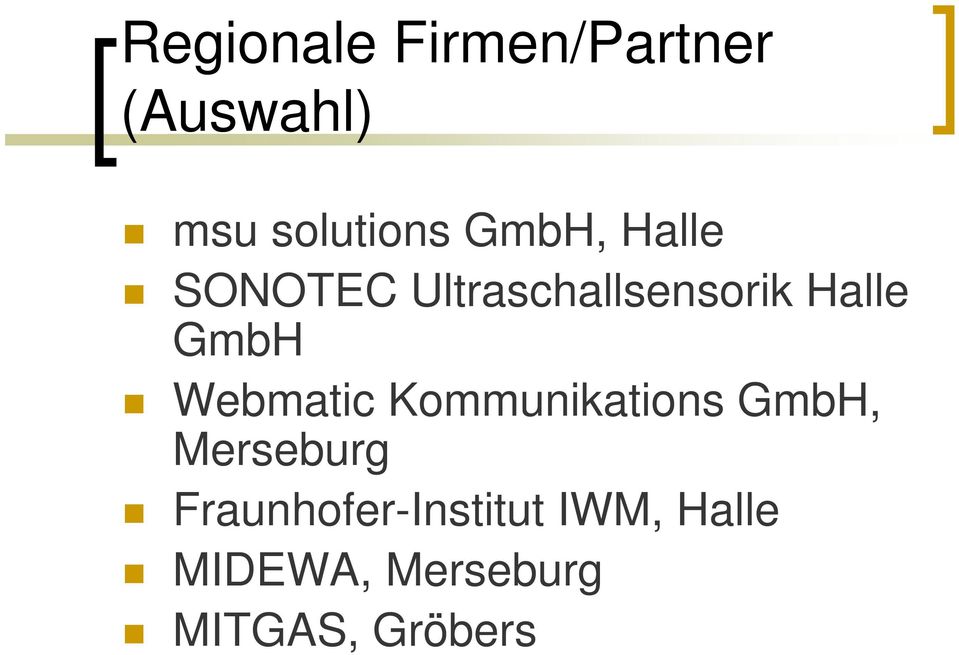 Webmatic Kommunikations GmbH, Merseburg