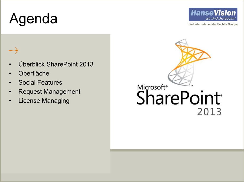 SharePoint 2013 Oberfläche Social