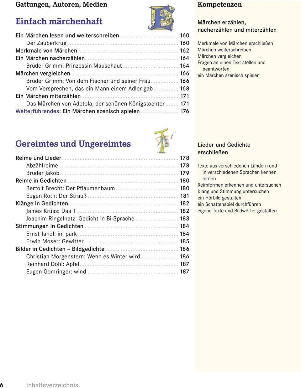 .. 171 Das Märchen von Adetola, der schönen Königstochter... 171 Weiterführendes: Ein Märchen szenisch spielen.