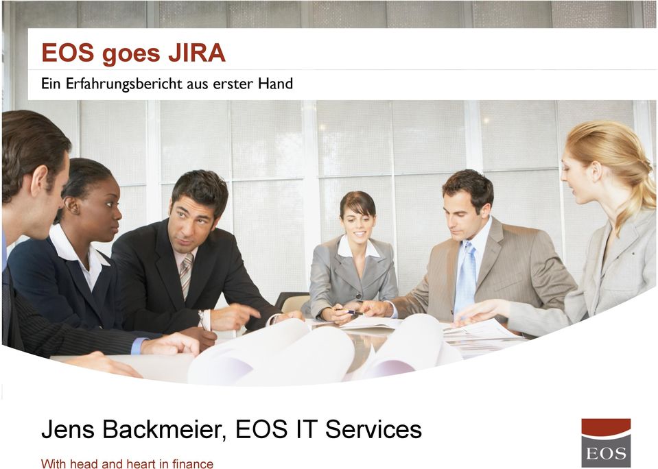 Hand Jens Backmeier, EOS IT