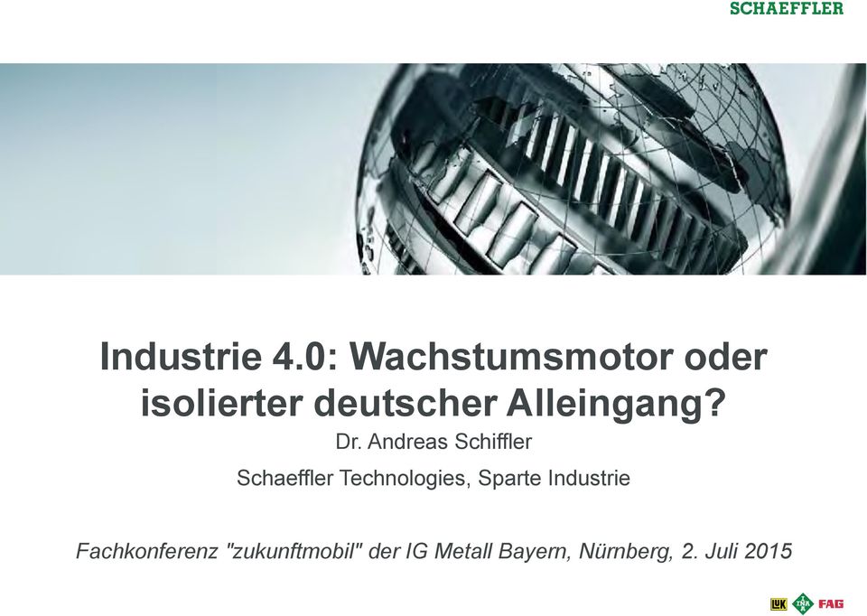Industrie 4.0: Wachstumsmotor oder isolierter deutscher Alleingang