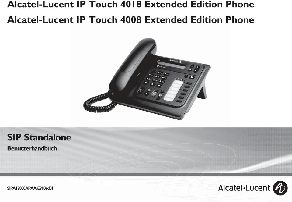 Touch 4008 Extended Edition Phone SIP