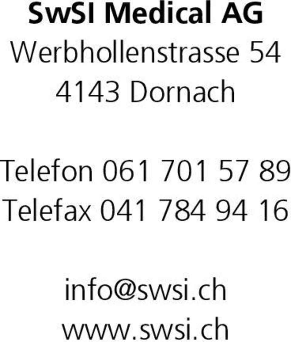 Dornach Telefon 061 701 57 89