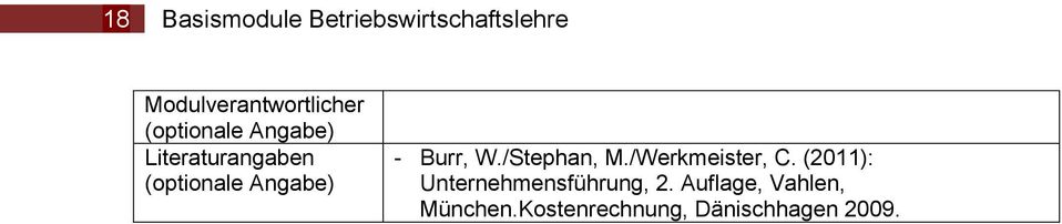 (2011): Unternehmensführung, 2.