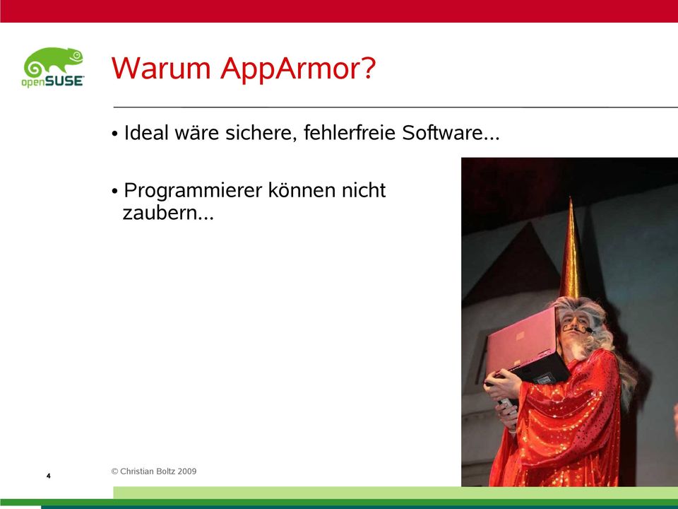 fehlerfreie Software.