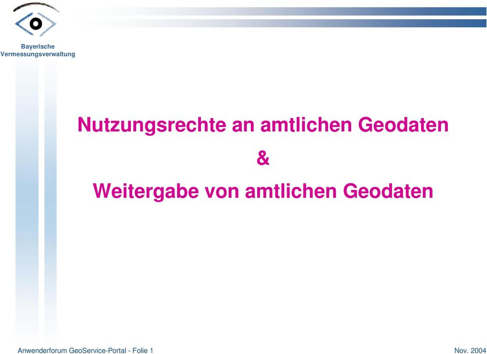 amtlichen Geodaten