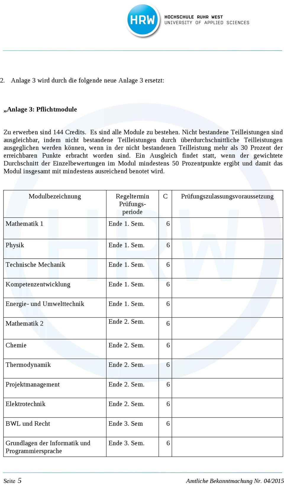 Teilleistung mehr als 30 Prozent der erreichbaren Punkte erbracht worden sind.