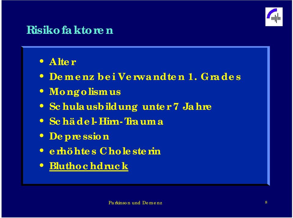 Jahre Schädel-Hirn-Trauma Depression erhöhtes