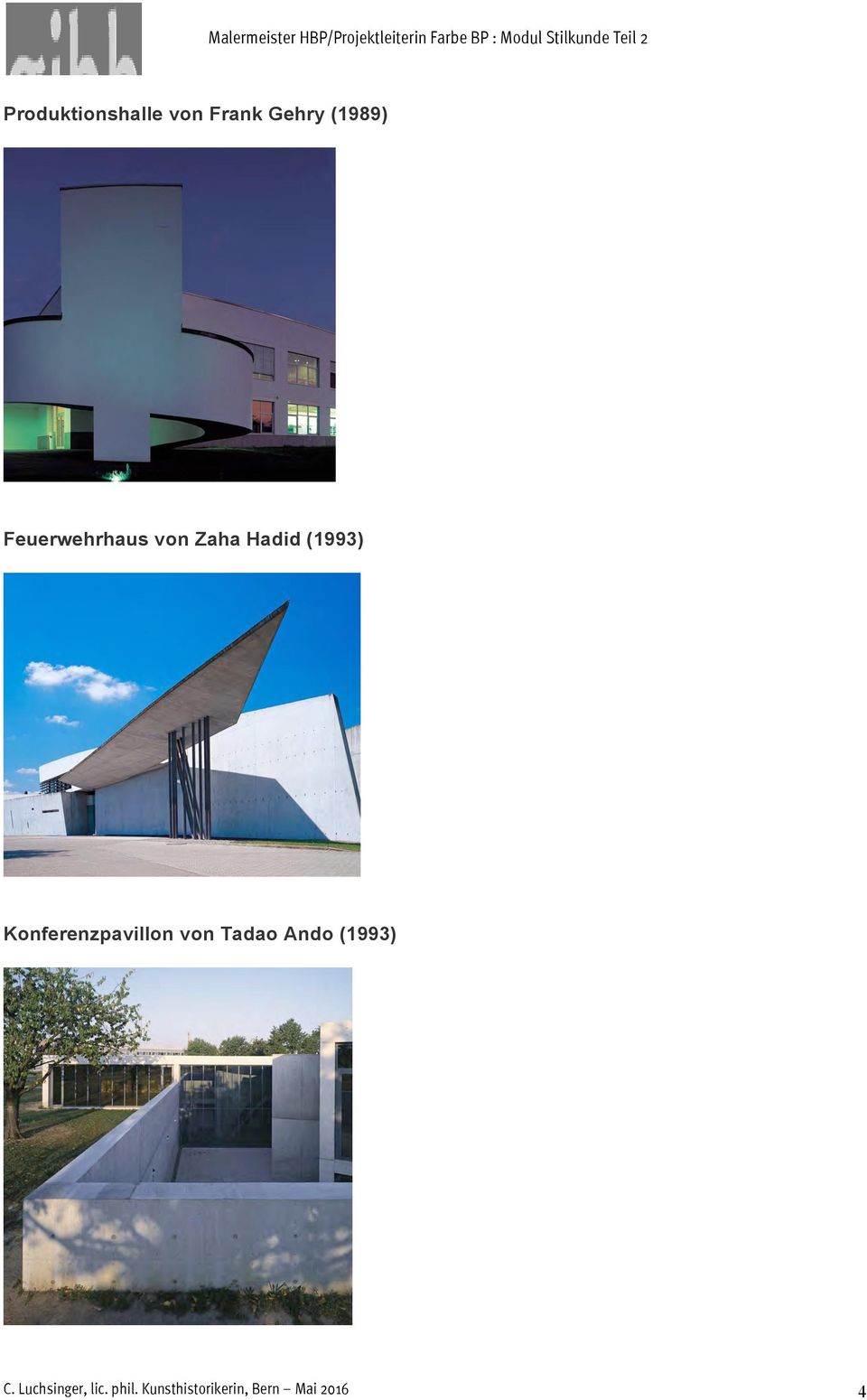 Konferenzpavillon von Tadao Ando (1993) C.