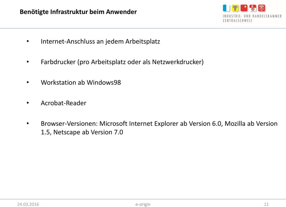 Workstation ab Windows98 Acrobat-Reader Browser-Versionen: Microsoft