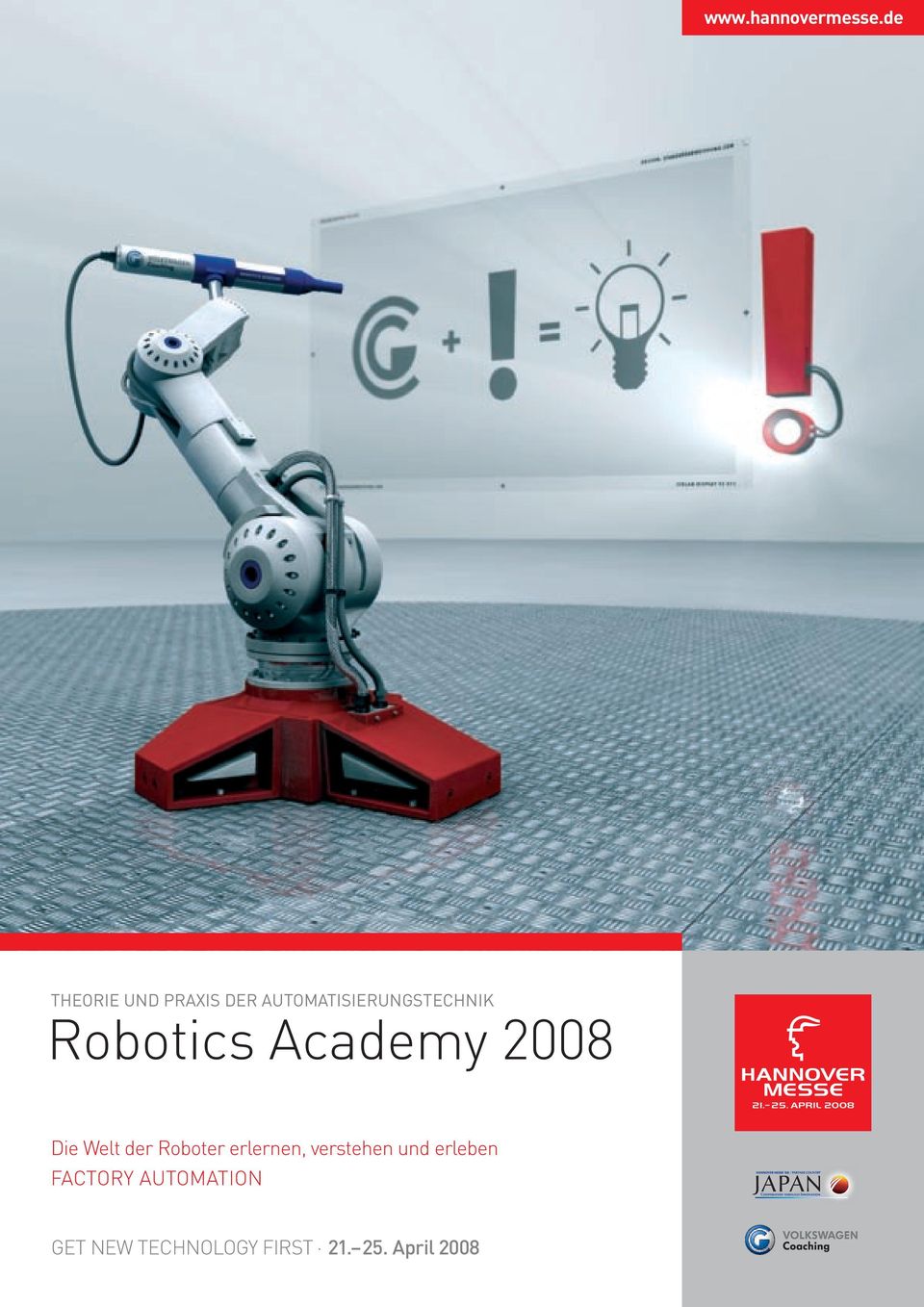 Robotics Academy 2008 Die Welt der Roboter