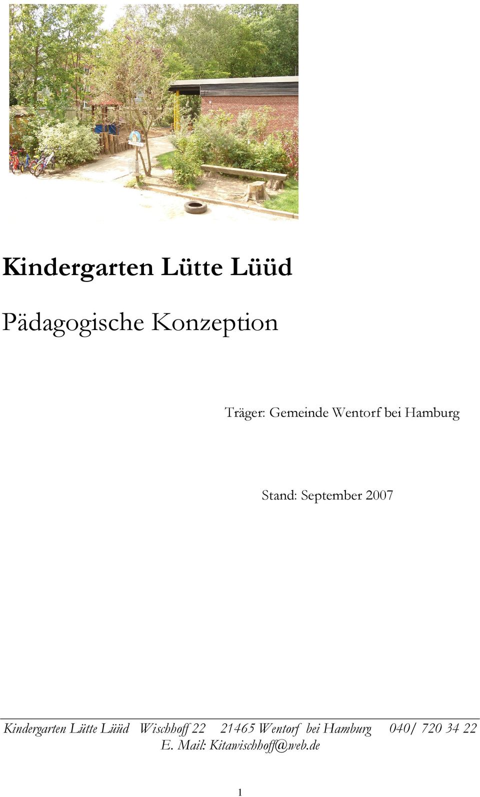 2007 Kindergarten Lütte Lüüd Wischhoff 22 21465