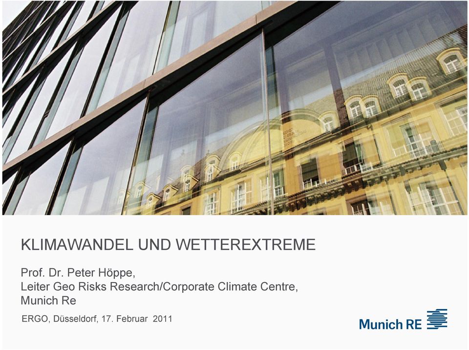 Research/Corporate Climate Centre,