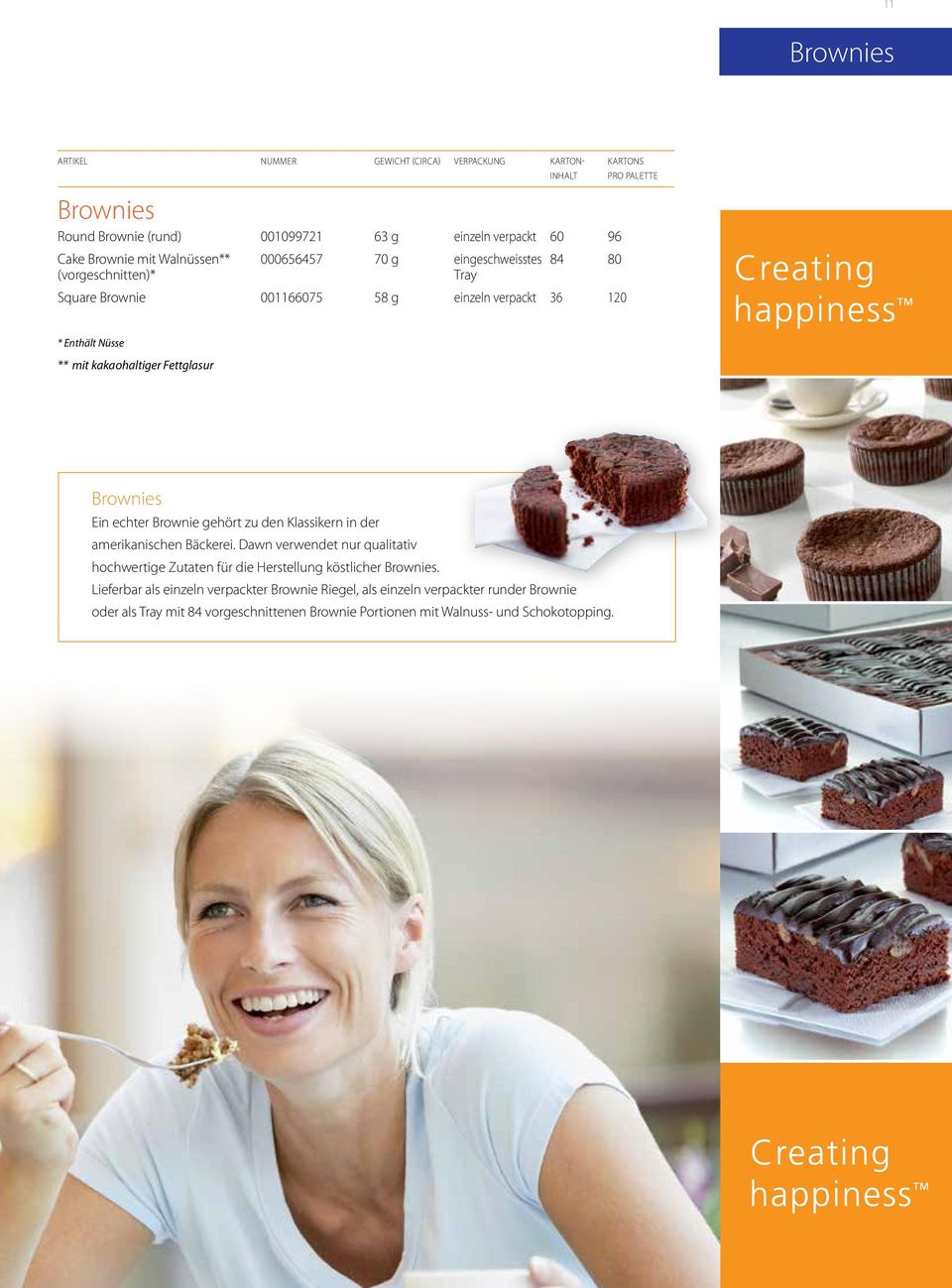 Brownies Ein echter Brownie gehört zu den Klassikern in der amerikanischen Bäckerei.