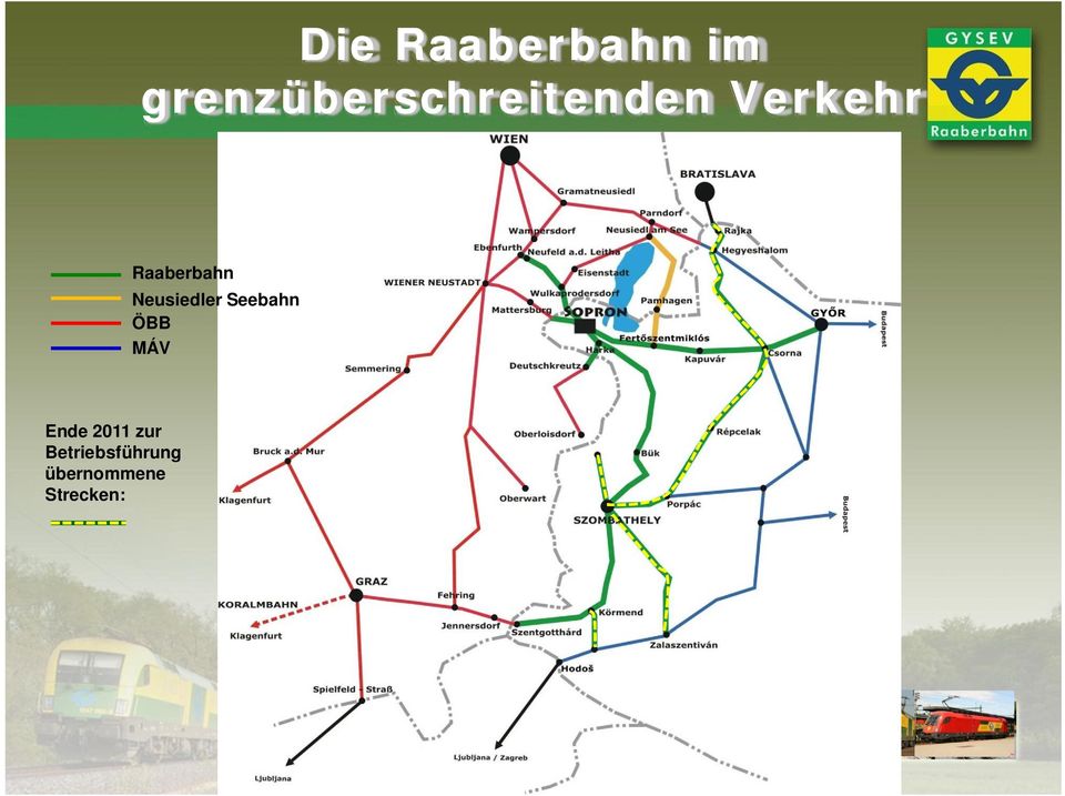 Raaberbahn Neusiedler Seebahn ÖBB