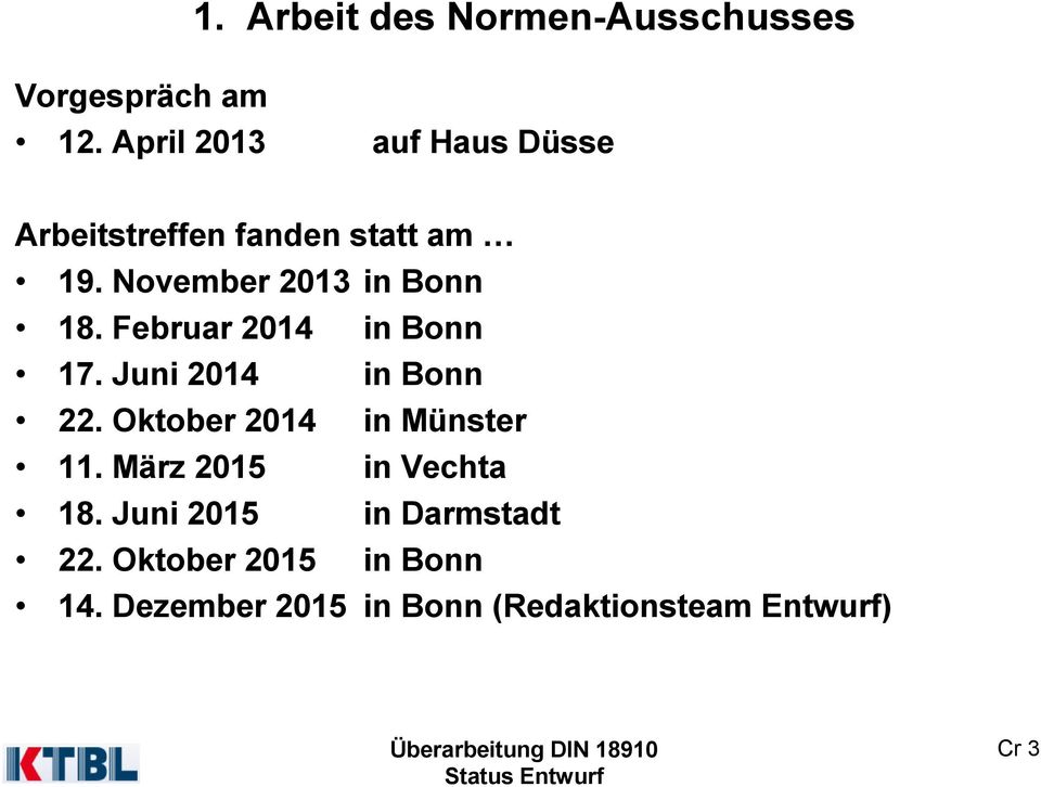 November 2013 in Bonn 18. Februar 2014 in Bonn 17. Juni 2014 in Bonn 22.