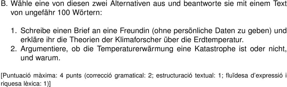Klimaforscher über die Erdtemperatur. 2.