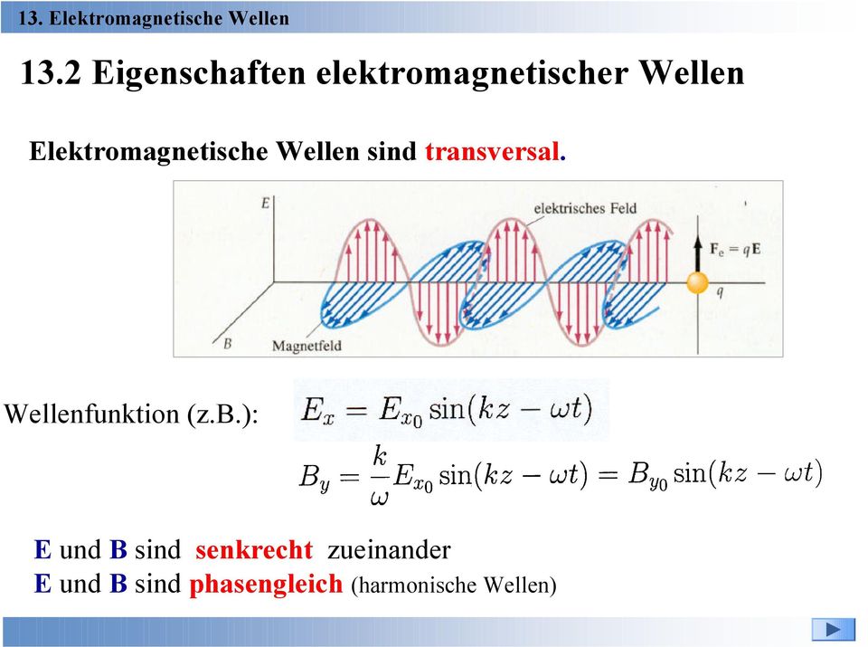 Wellenfunktion (z.b.