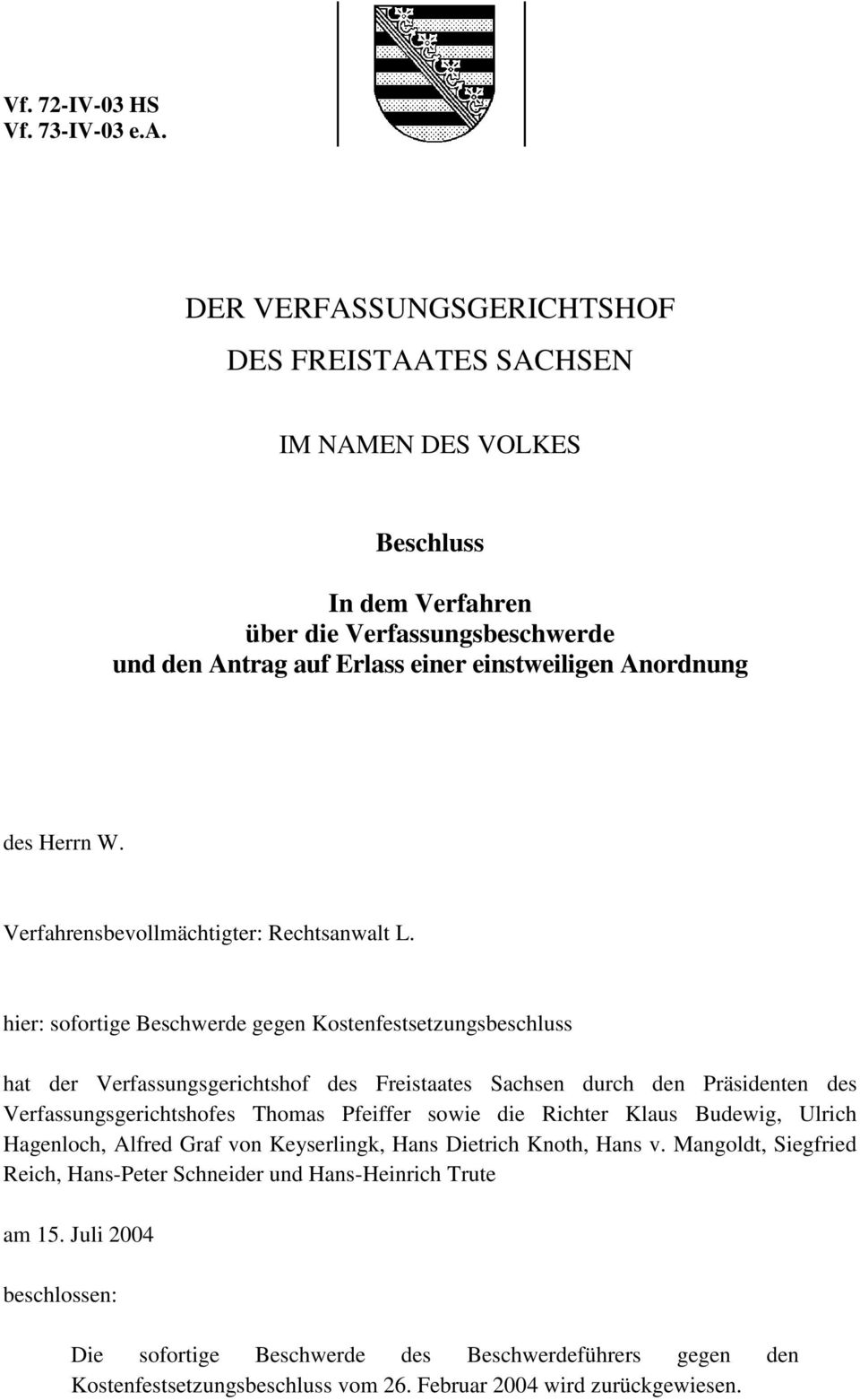 Der Verfassungsgerichtshof Des Freistaates Sachsen Pdf Free Download