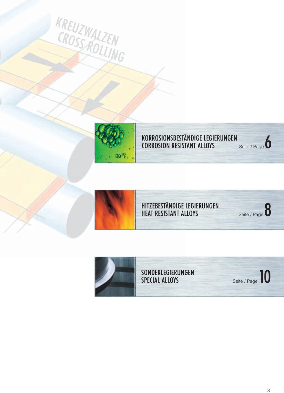 HITZEBESTÄNDIGE LEGIERUNGEN HEAT RESISTANT ALLOYS