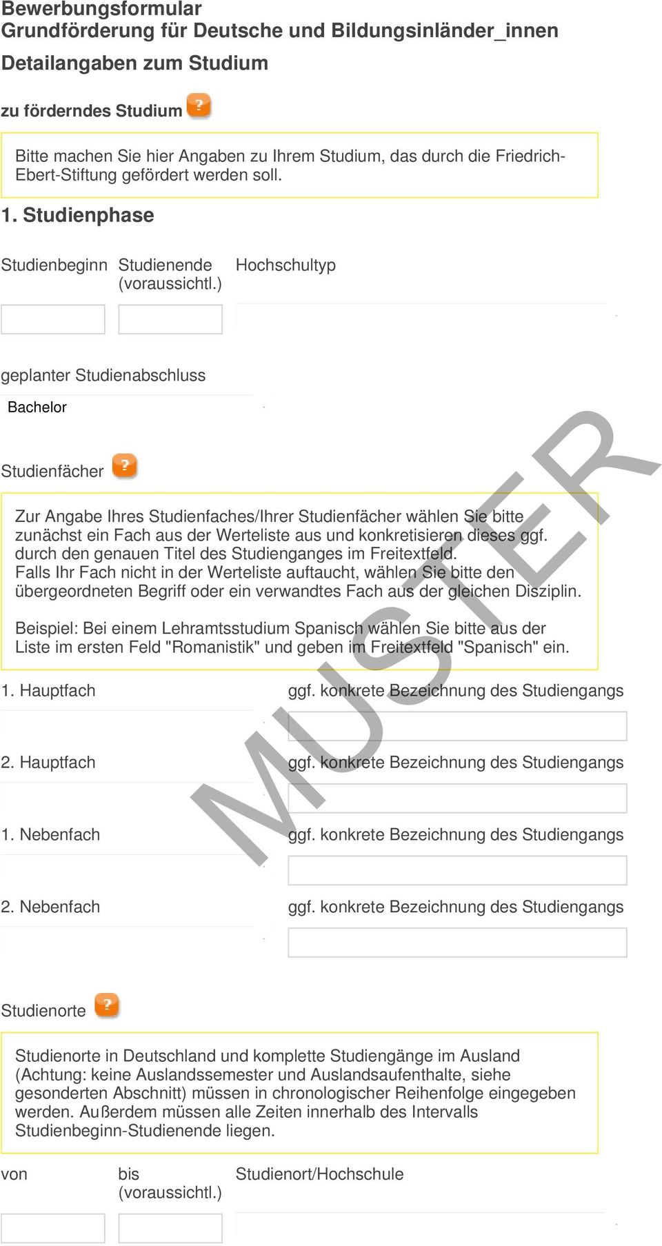 Muster Bewerbungsformular Grundforderung Fur Deutsche Und Bildungsinlander Innen Angaben Zur Person Aktuelle Anschrift Pdf Free Download