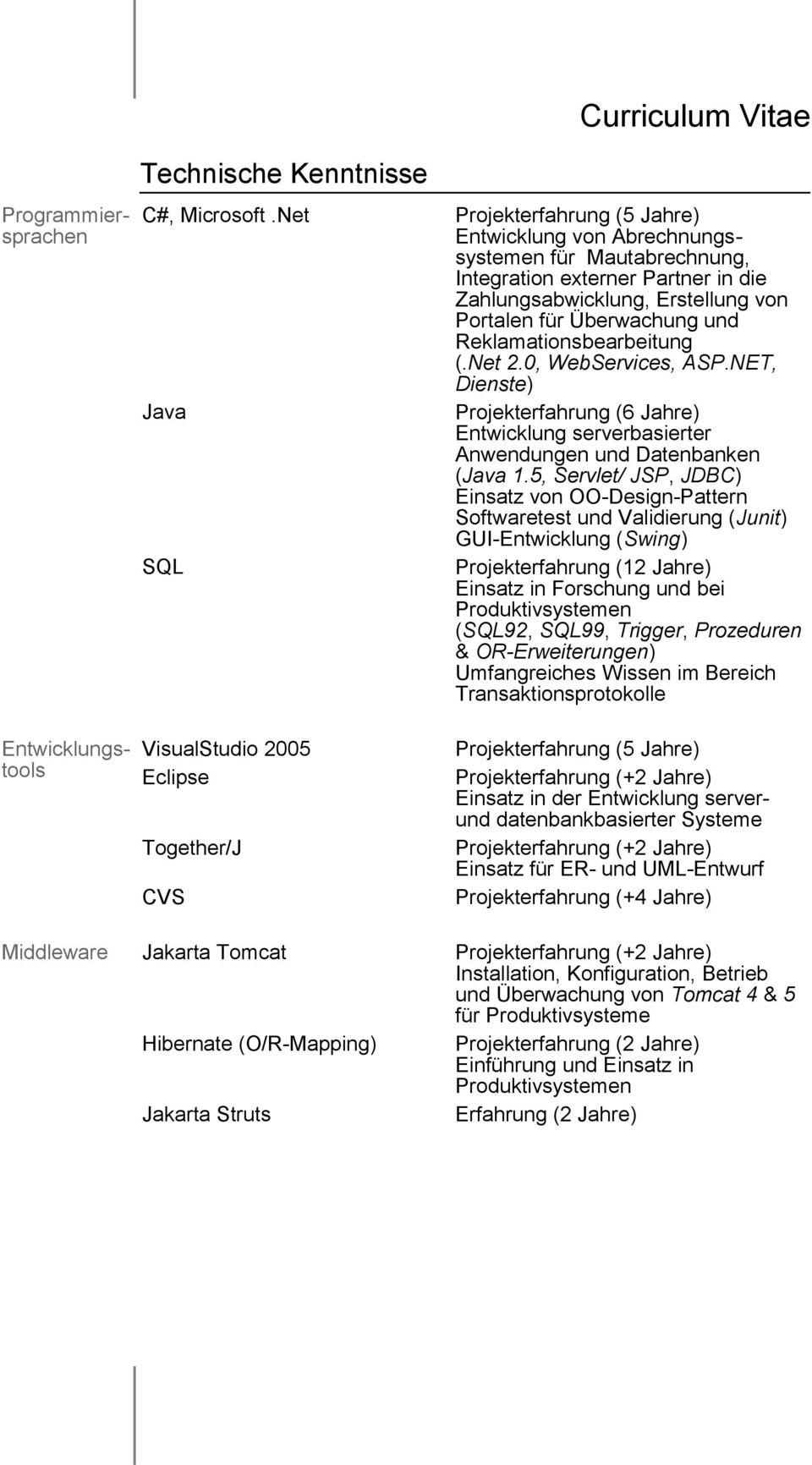 Mautabrechnung, Integration externer Partner in die Zahlungsabwicklung, Erstellung von Portalen für Überwachung und Reklamationsbearbeitung (.Net 2.0, WebServices, ASP.