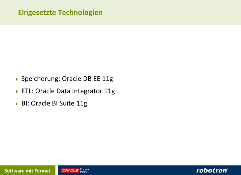 11g ETL: Oracle Data