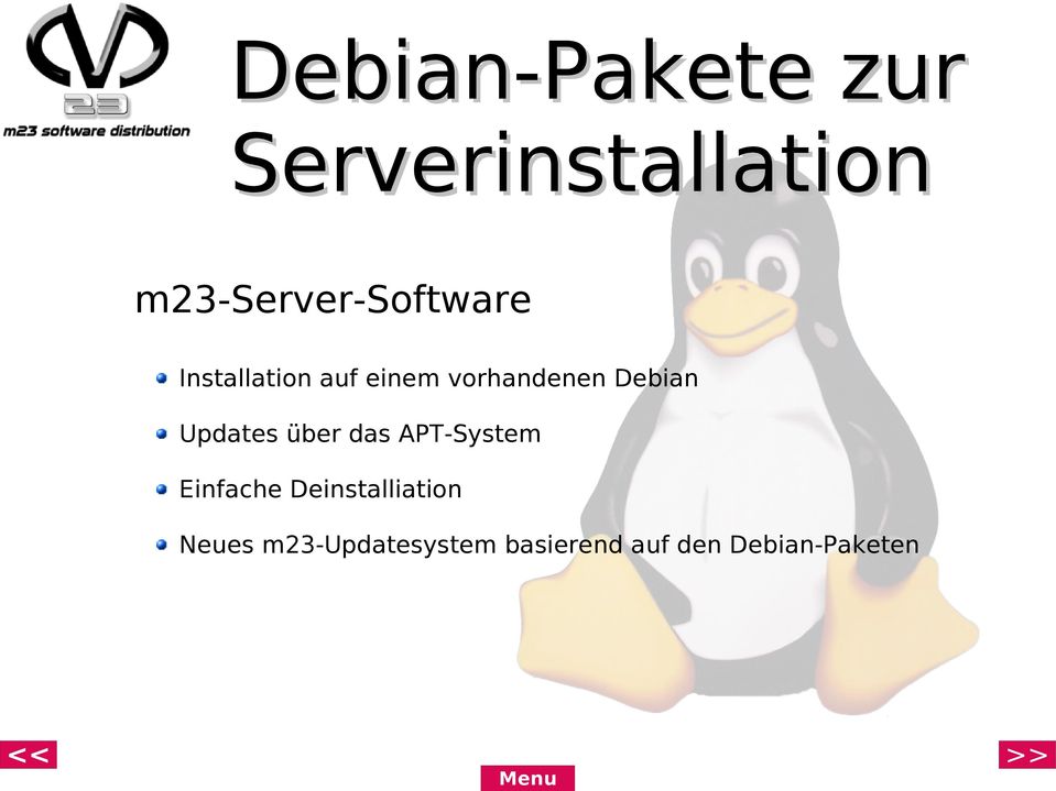 vorhandenen Debian Updates über das APT-System