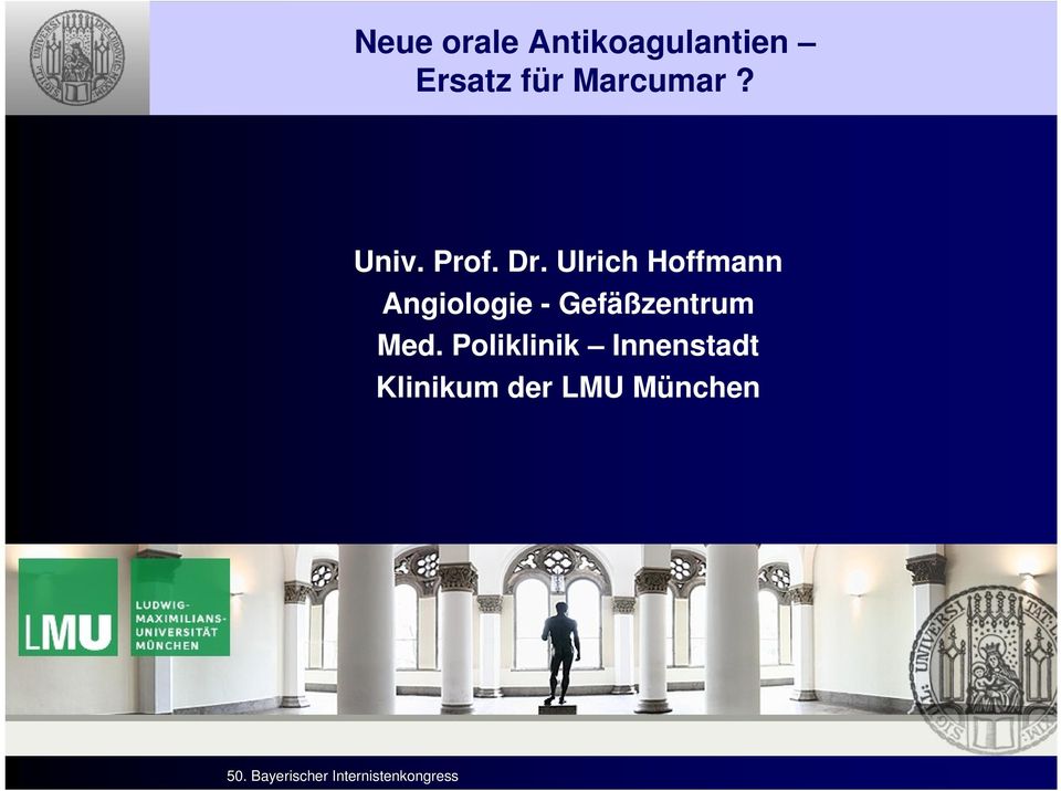 Ulrich Hoffmann Angiologie - Gefäßzentrum Med.