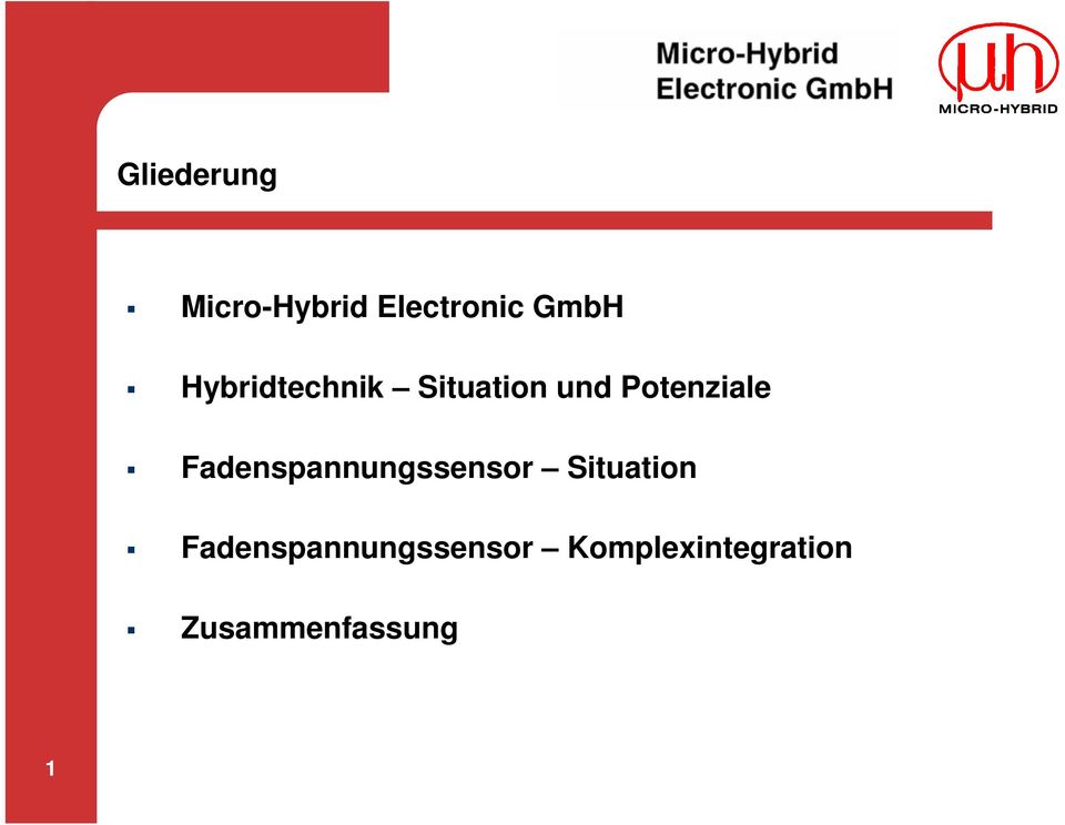 Fadenspannungssensor Situation