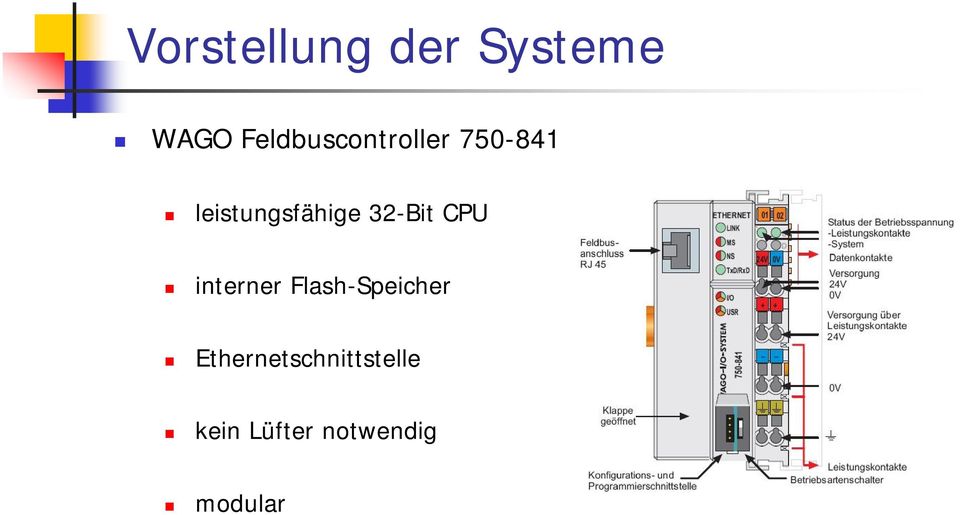 leistungsfähige 32-Bit CPU interner