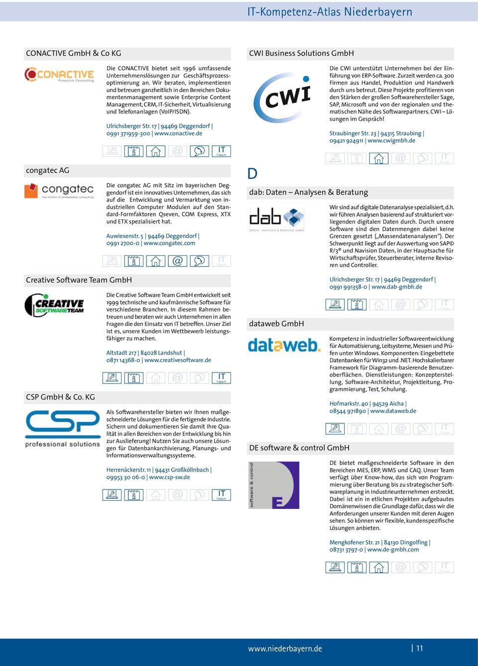 Ulrichsberger Str. 17 94469 Deggendorf 0991 371959-300 www.conactive.de CWI Business Solutions GmbH Die CWI unterstützt Unternehmen bei der Einführung von ERP-Software. Zurzeit werden ca.