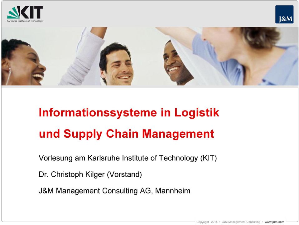 Christoph Kilger (Vorstand) J&M Management Consulting AG,