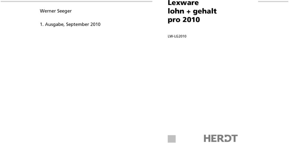 2010 Lexware lohn +