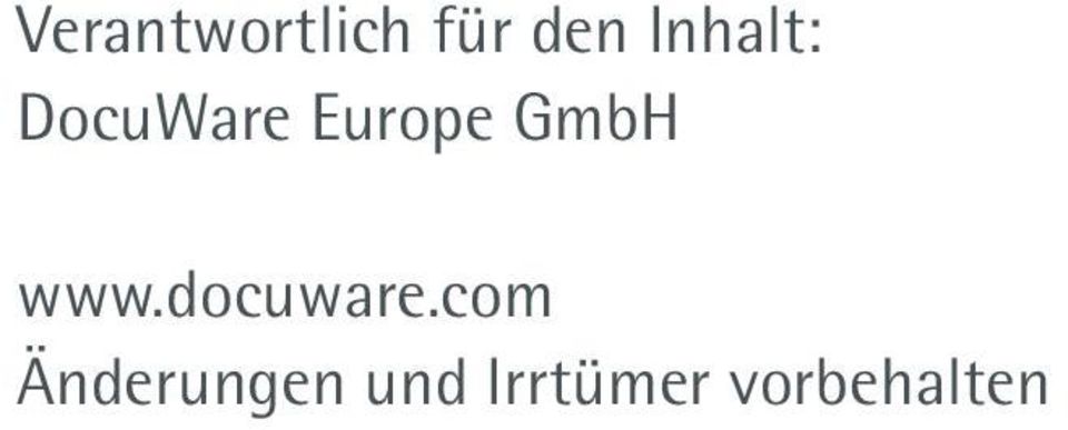 GmbH www.docuware.